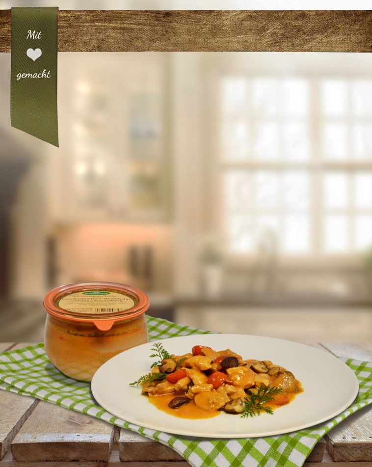 Geschnetzeltes vom Hähnchen Geschnetzeltes vom Hähnchen