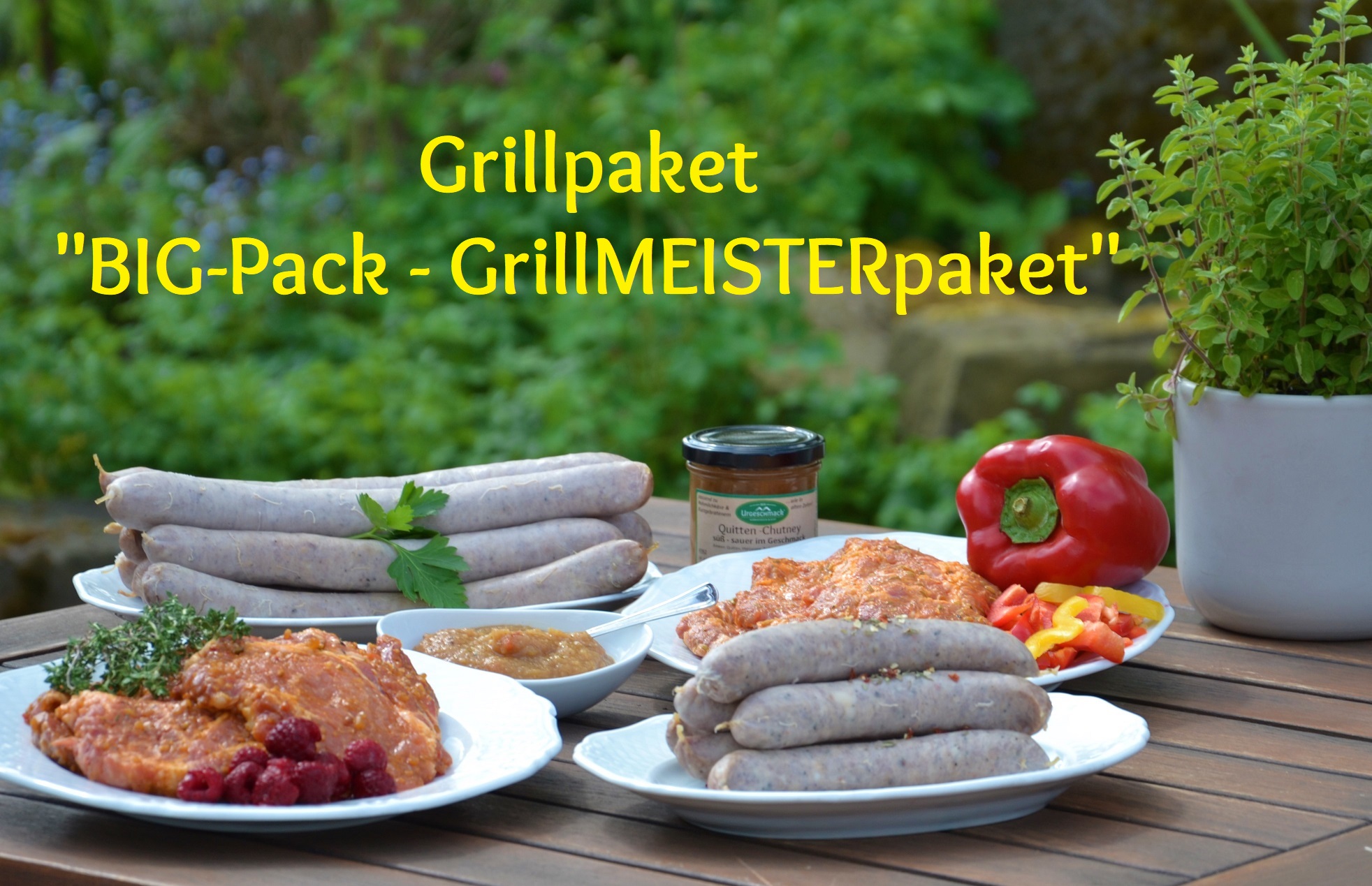 BIG PACK - Grill"Meister"paket