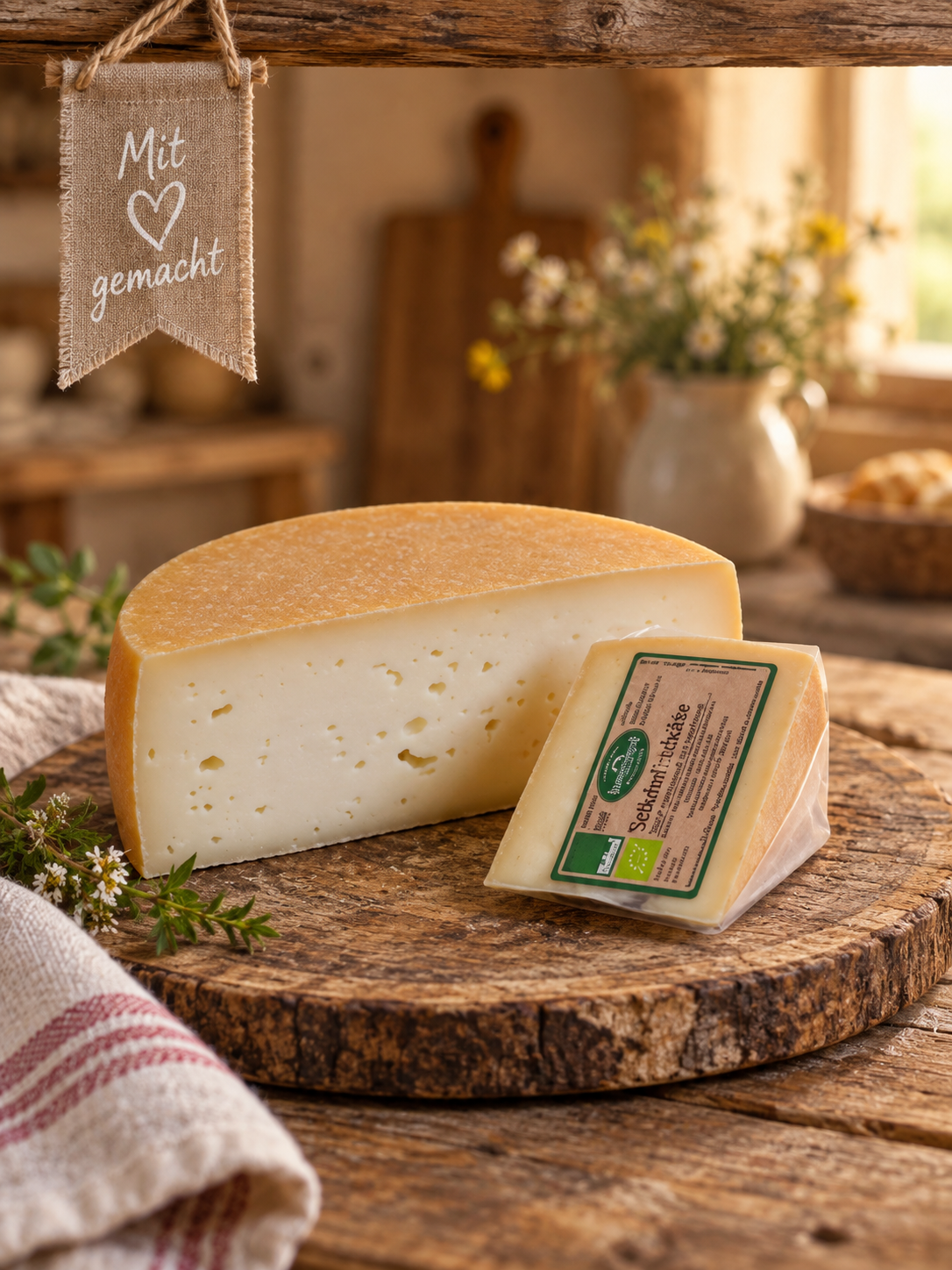 "Wölkchen" Bio-Schafmilchkäse * 150g
