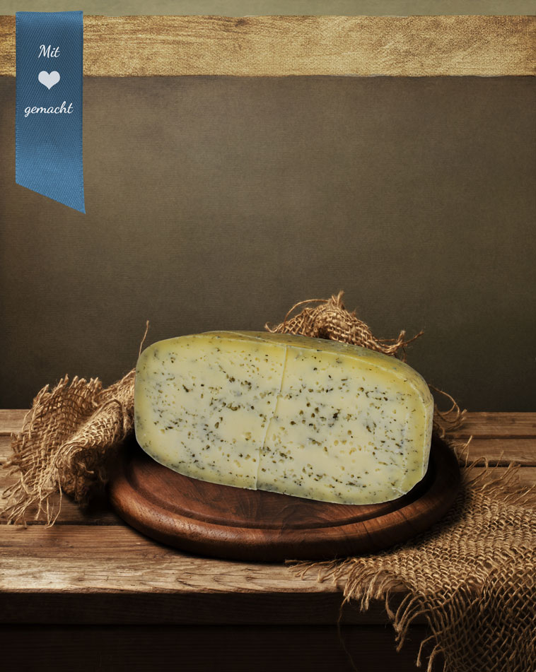 Meißner-Gebirgskäse * Bärlauch * 160g Meißner-Gebirgskäse * Bärlauch * 160g