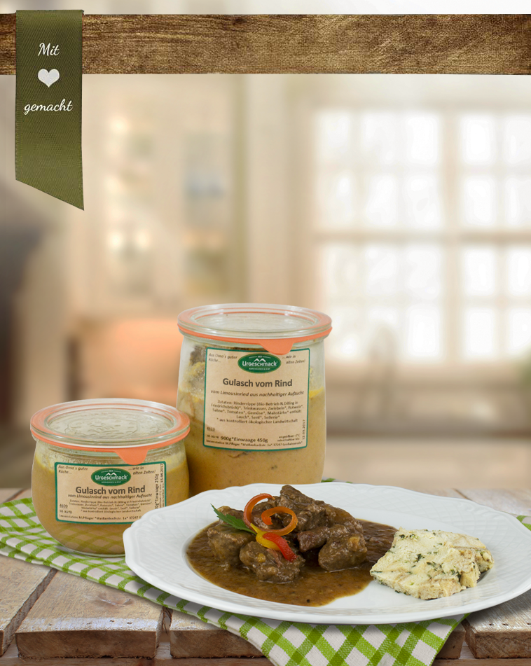 Gulasch vom Rind Gulasch vom Rind