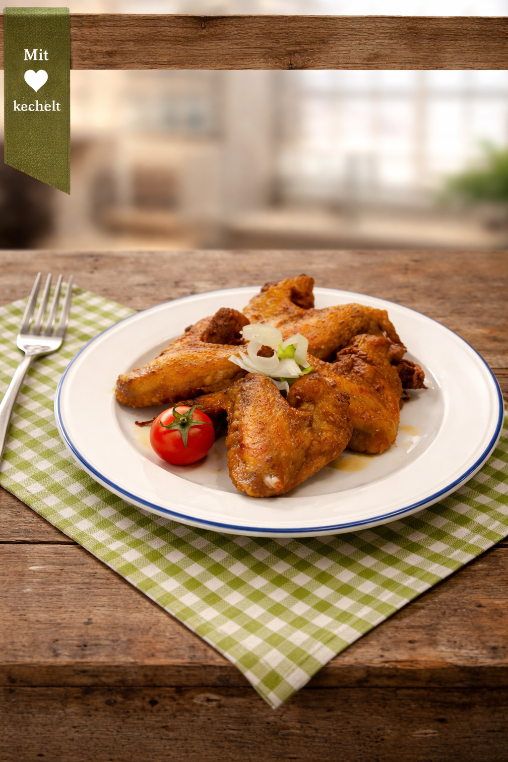 Hähnchenflügel - vorgegart & gewürzt