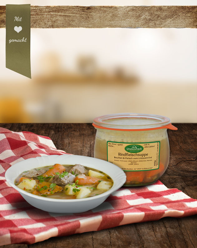 Rindfleischsuppe Rindfleischsuppe