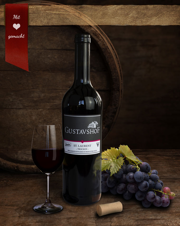 Bio-Rotwein St. Laurent "trocken" Bio-Rotwein St. Laurent "trocken"
