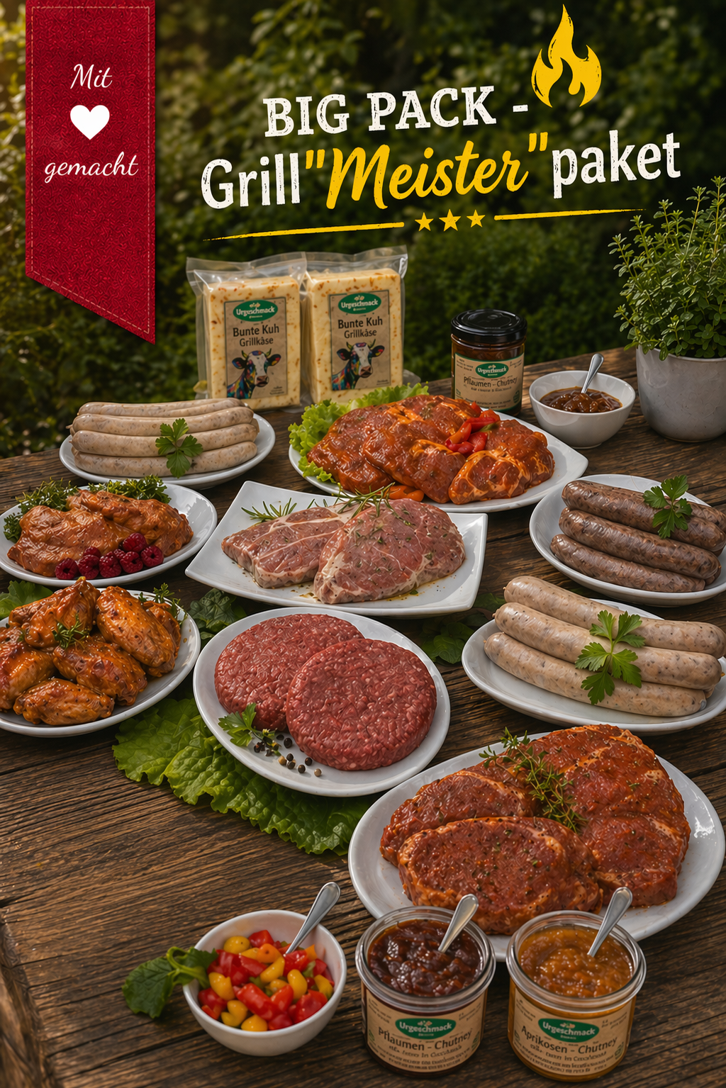 BIG PACK - Grill"Meister"paket