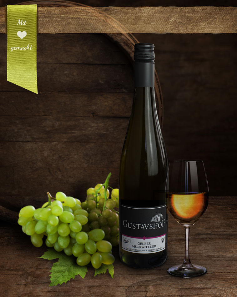 Bio-Weißwein Gelber Muskateller Bio-Weißwein Gelber Muskateller