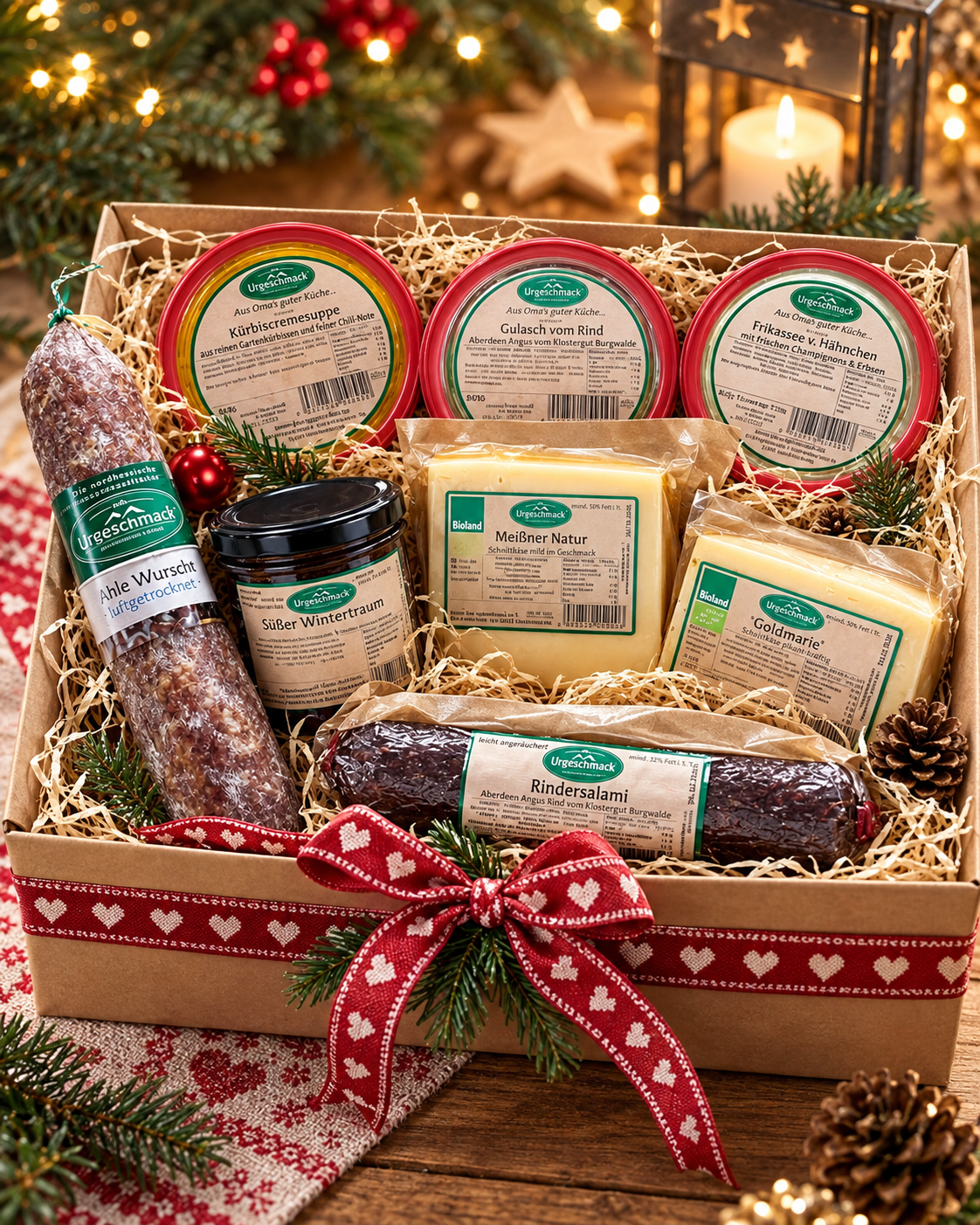 Schöne Bescherung - Geschenkkorb