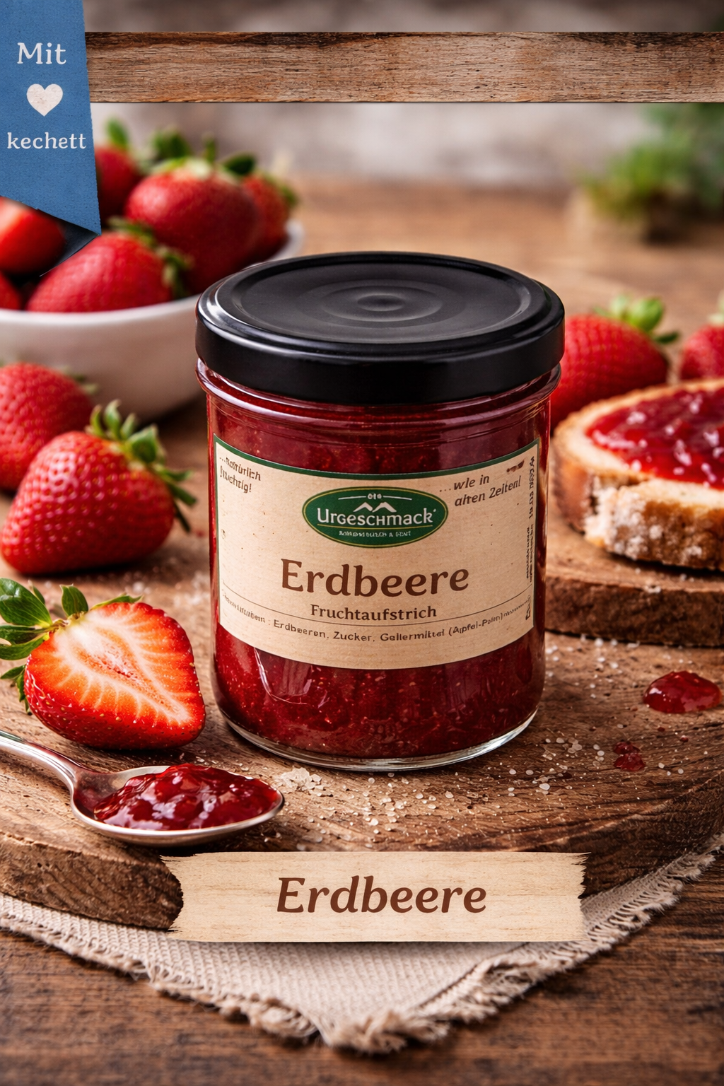 Erdbeer - Fruchtaufstrich